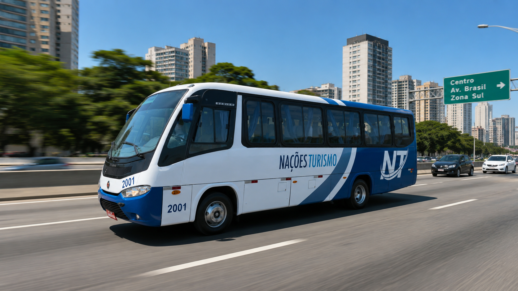 Ônibus da Nações Turismo em Louveira e região
